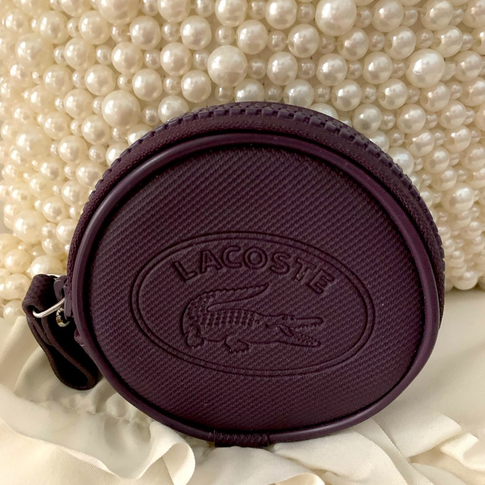 Lacoste Coin purse wallet, Lacoste bag, Purse Lacoste On-The-Go Coin Purse.